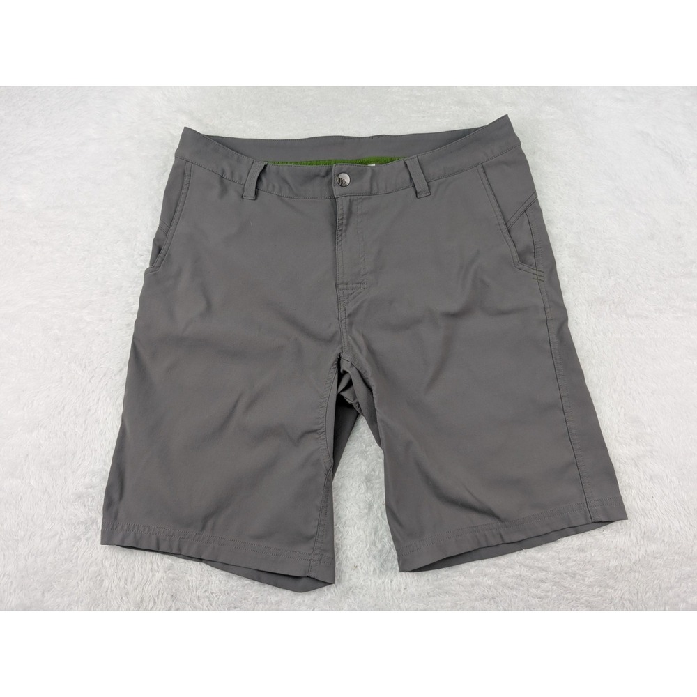 Stio Coburn Shorts Men's Size 36x10 Gray Chino Performance Outdoors